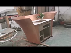 Bronz soyut heykel kuruldu