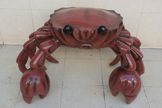 Small Bread Crab Furniture Sculptures Chair Balloon Style