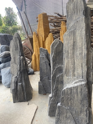 Casting Resin Art Sculpture FRP Rockery Customized Size